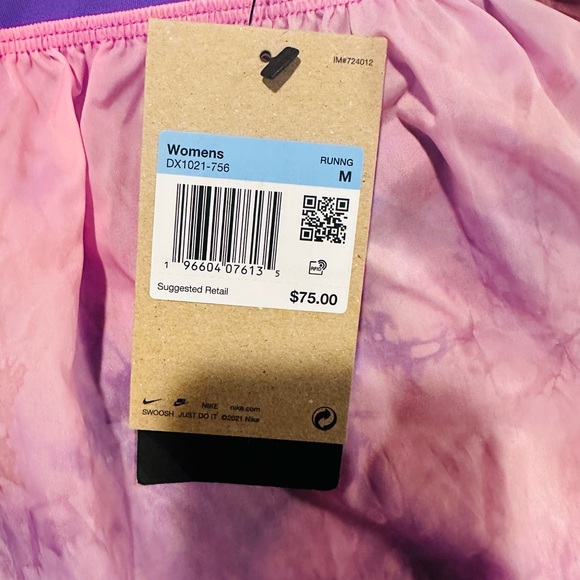 NIKE TRAIL RUNNING Shorts- women size Medium- Purple - Picture 2 of 8